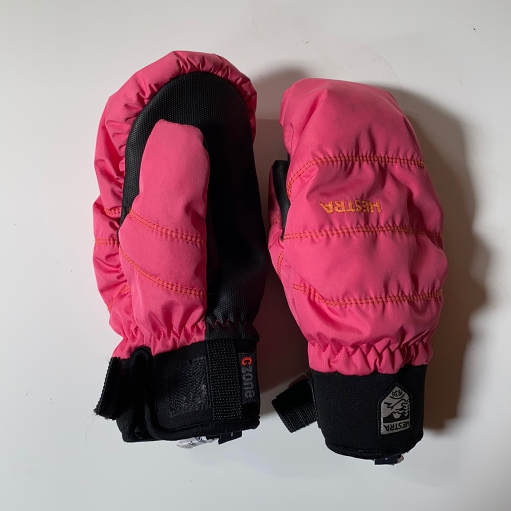 Hestra Girls snow gloves